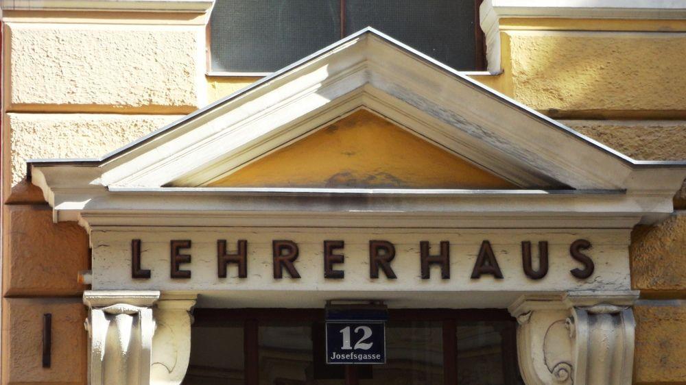 Pension Lehrerhaus Wien Eksteriør bilde